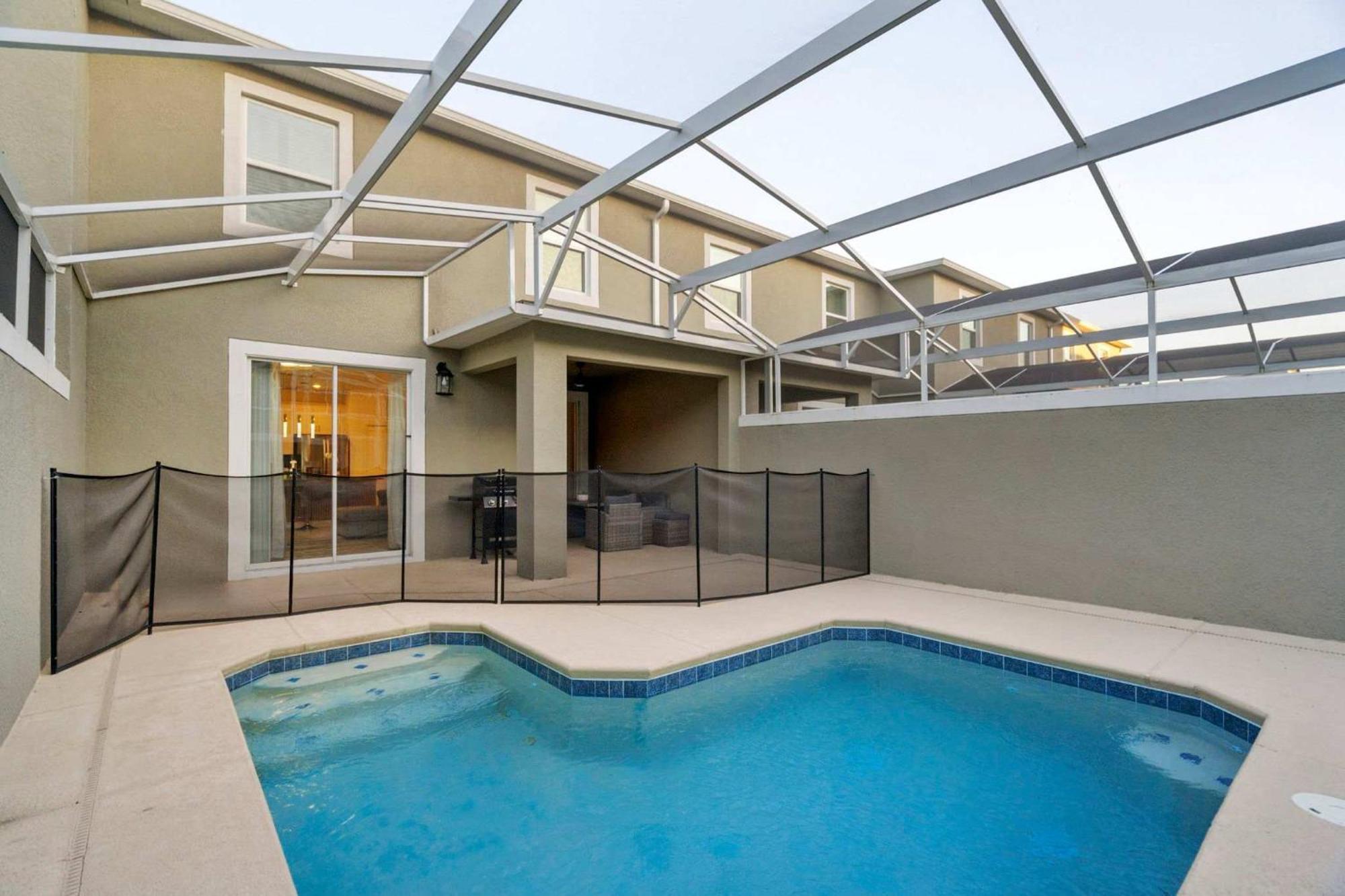 Special 4Bedroom Th W-Private Pool Next To Disney Kissimmee Luaran gambar